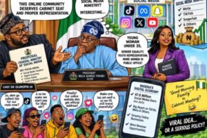 Federal Ministry of Social Media: Olumofin Wants Tinubu To Give Online Community Cabinet Seat