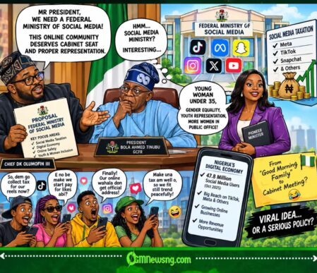 Federal Ministry of Social Media: Olumofin Wants Tinubu To Give Online Community Cabinet Seat