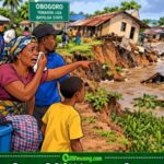 Flash Floods: Ekoli River Don Turn Obogoro Houses to Riverfront Property
