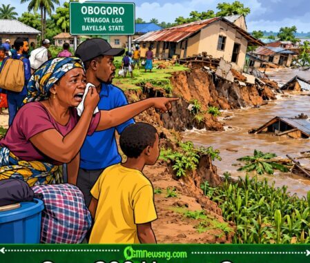 Flash Floods: Ekoli River Don Turn Obogoro Houses to Riverfront Property