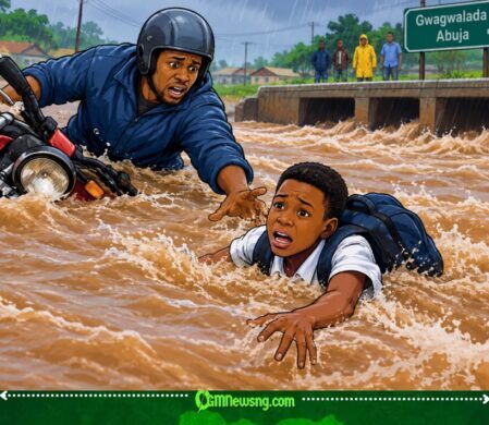 Flood Tragedy: Alhassan Jamil’s School Journey Turn Nightmare as Raging Water Sweeps 13-Year-Old Away