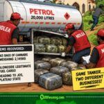 NDLEA Hidden Compartment: Tanker Wey Carry Fuel Plus 2,145kg Cannabis Make Authorities Ask Serious Questions