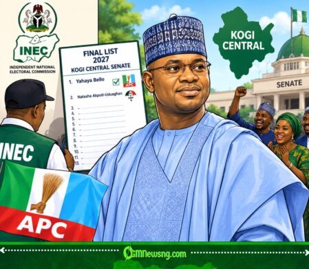 INEC Don Seal Amala: Yahaya Bello Emerges APC Candidate for Kogi Central Senate Seat