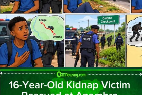 Kidnapper See Police Checkpoint, Suddenly Remember Say Their Journey Don Expire — 16-Year-Old Boy Rescued for Onitsha
