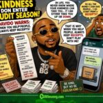 Kindness Don Enter Audit Season As Davido Tells Nigerians: “Keep Receipts”