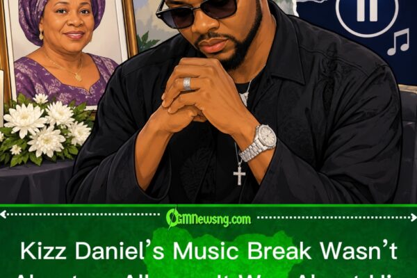 Kizz Daniel Wasn’t Cooking an Album—He Was Mourning His Mother