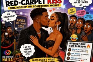 Kola & Imisi Kiss Controversy: “Siblingship” Don Enter Red-Carpet Danger Zone?