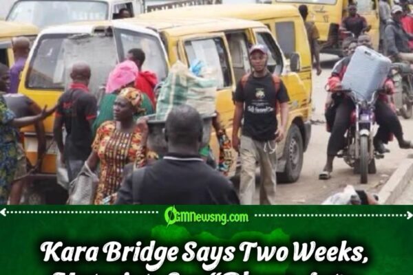 Kara Bridge Repair Turns Lagos-Ibadan Expressway Into Nigeria’s Latest “Moving Nowhere” Experience