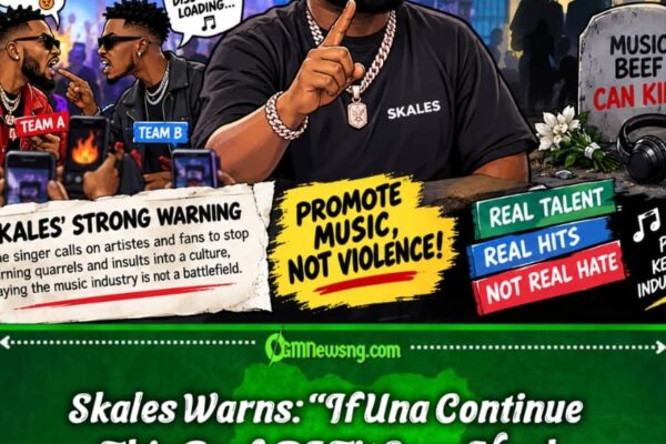 MUSIC BEEF: Skales Warns Say “All This Beef” Fit One Day Cost Music Industry Human Lives