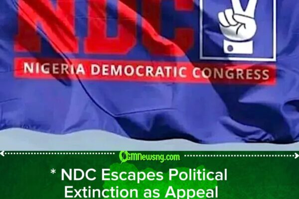 The Courtroom Resurrection: NDC Returns From Political Intensive Care, Ready to Face APC in 2027