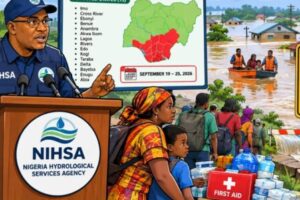River Don Hear “Last Warning”: NIHSA Warns 15 States As Flood Risk Rises From September 19–25