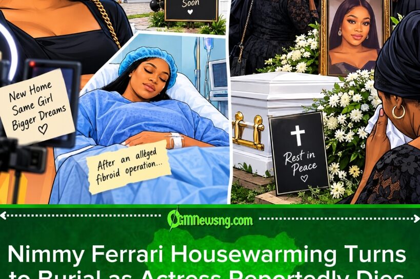 NIMMY FERRARI HOUSEWARMING TURN HOUSE-MOURNING AS ACTRESS REPORTedly DIES DAYS BEFORE DREAM CELEBRATION