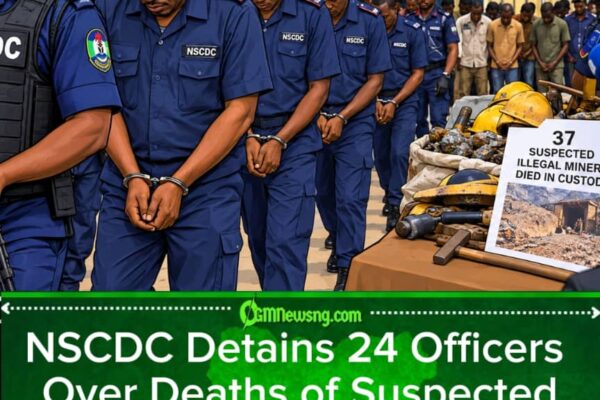 Niger Mining Deaths: NSCDC Brings 24 Officers Out for Questions as Investigation Don Enter Serious Gear