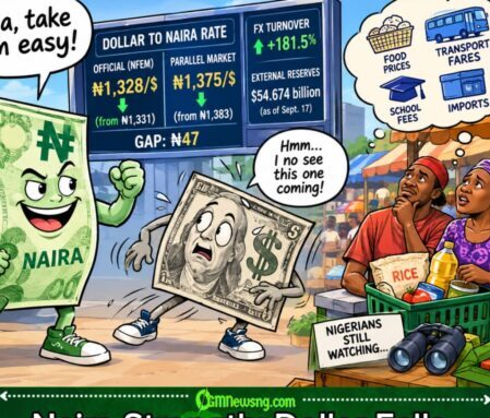 Naira Strength Gives Dollar Small Headache as Rate Falls Across Markets