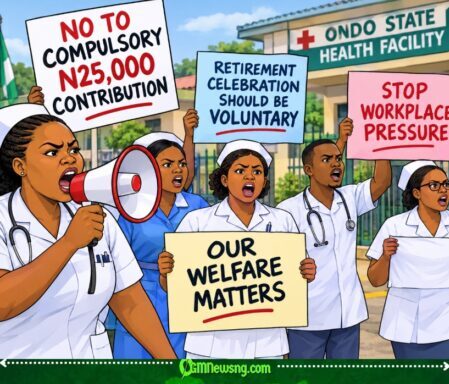 Nurses’ Protest Over Alleged ₦25,000 Retirement Levy Opens Fresh Workplace Gbege