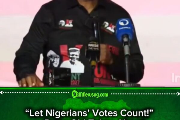 Peter Obi Fires 2027 Warning, : “Those Who Stop Votes From Counting Must Be Counted!”