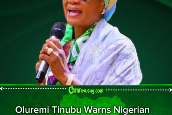 First Lady Oluremi Tinubu Tells Nigerians: Stop Wasting Food as Environmental Crisis Deepens