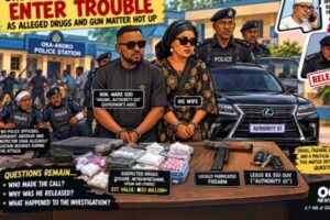 Ondo Arrest Saga:ONDO GOVERNOR AIDE, WIFE ENTER TROUBLE AS ALLEGED DRUGS AND GUN MATTER HOT UP