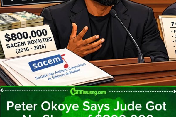 P-SQUARE ROYALTY DRAMA TAKES ANOTHER TWIST AS PETER OKOYE ADMITS RECEIVING ABOUT $800,000