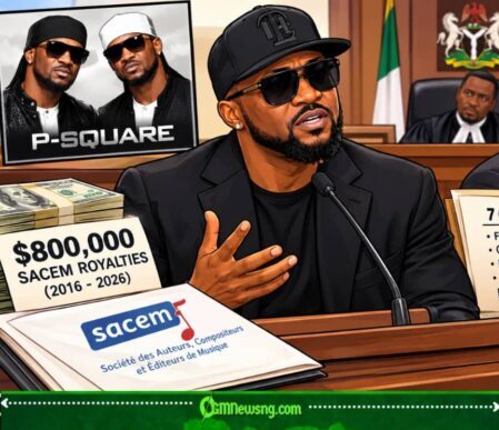 P-SQUARE ROYALTY DRAMA TAKES ANOTHER TWIST AS PETER OKOYE ADMITS RECEIVING ABOUT $800,000