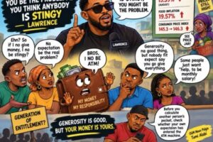 STINGY: “You Be The Problem If You Think Anybody Is Stingy” — Lawrence Opens Fresh Money Debate