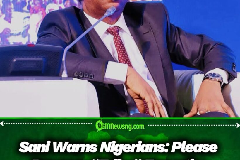 Shehu Sani Warns Nigerians: “Do Not Put Every Fulani in the Criminality Department”
