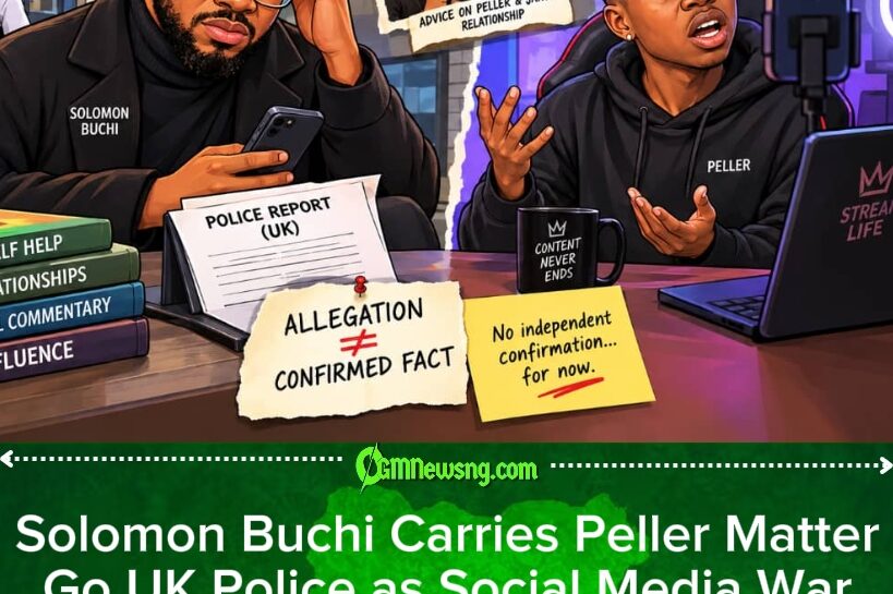 Solomon Buchi Reportedly Reports Peller to UK Police as Online War Takes Dramatic Turn