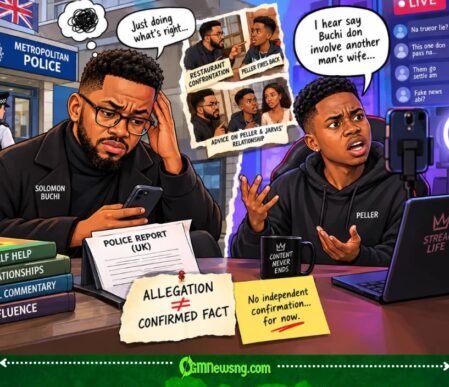 Solomon Buchi Reportedly Reports Peller to UK Police as Online War Takes Dramatic Turn