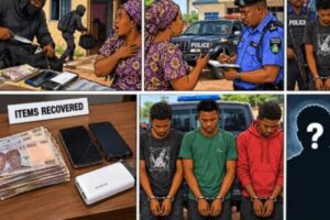 Son Allegedly Joins Forces With Two Friends To Rob His Own Mother In Adamawa — Family Business Turns Into Police Matter