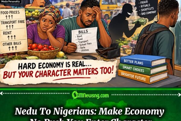 Survival Don Become Daily Battle As Nedu Warns Nigerians Make Hard Economy No Change Dem