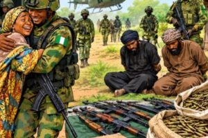 TROOPS RESCUE 36 ABDUCTEES AS TERRORIST KINGPINS COLLECT UNEXPECTED RETIREMENT LETTER