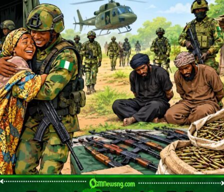 TROOPS RESCUE 36 ABDUCTEES AS TERRORIST KINGPINS COLLECT UNEXPECTED RETIREMENT LETTER