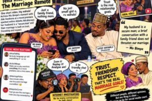TRUST Is The Password: Mo Bimpe Tells Internet To Drop The Marriage Remote