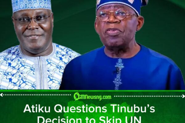Tinubu’s UN Seat Reportedly Secured Beside Trump, But President Missing: Atiku Demands to Know Who Collected the Diplomatic Attendance Fee