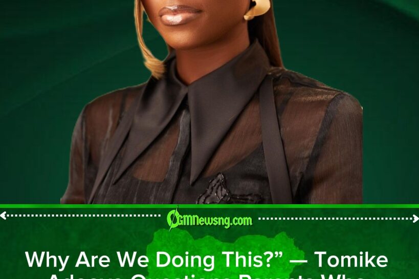 Tomike Adeoye Raises Eyebrows Over Nannies Attending Parties in Their Uniforms