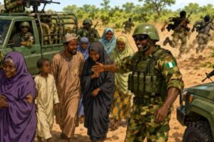 Troops Rescue 25 Kidnap Victims as Bandits Discover Say Bush No Be Permanent Office