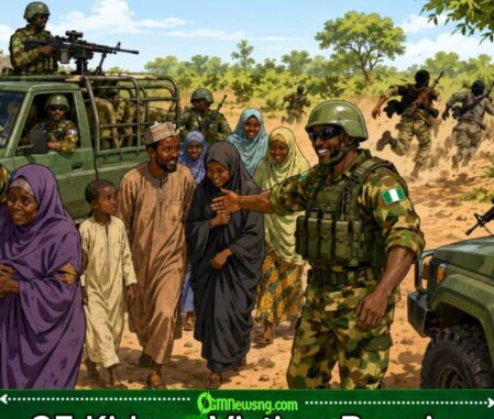 Troops Rescue 25 Kidnap Victims as Bandits Discover Say Bush No Be Permanent Office