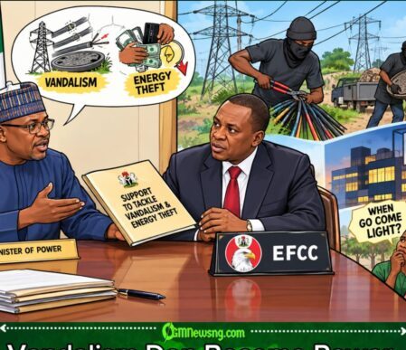 Vandalism Don Enter EFCC Matter As Power Minister Raises Alarm Over Energy Theft