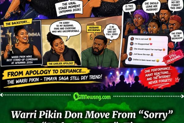 Warri Pikin Don Put Full Chest For Timaya Wahala, Online In-Laws Still Dey Calculate