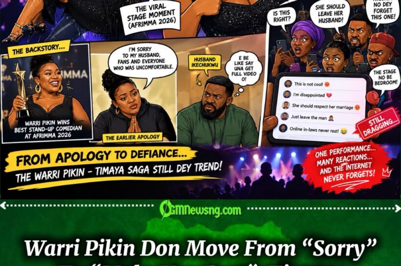 Warri Pikin Don Put Full Chest For Timaya Wahala, Online In-Laws Still Dey Calculate