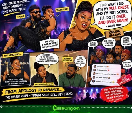Warri Pikin Don Put Full Chest For Timaya Wahala, Online In-Laws Still Dey Calculate