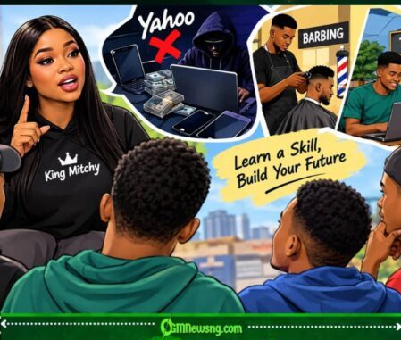 “Yahoo No Dey Pay Again” — King Mitchy Tells Young Nigerians Make Dem Learn Skill Before Wahala Learn Dem