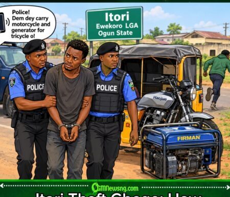 Itori Theft Gbege: Motorist Alert Police, One Suspect Enter Net as Accomplice Escape