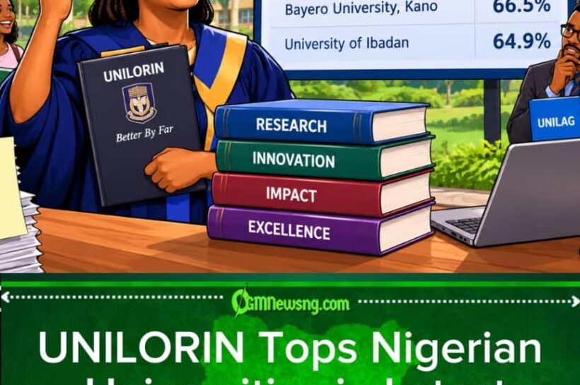 UNILORIN Grabs Nigeria’s Research Quality Crown, Other Universities Quickly Start Checking Their References