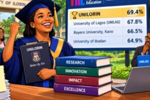 UNILORIN Grabs Nigeria’s Research Quality Crown, Other Universities Quickly Start Checking Their References