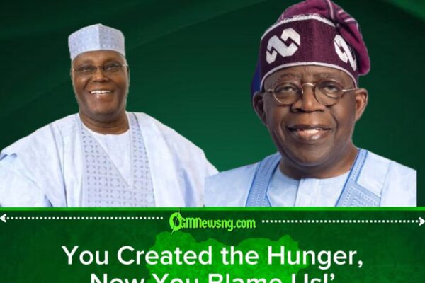 ATIKU FIRES BACK AT TINUBU: ‘YOU CANNOT GOVERN FOR YEARS, CREATE HARDSHIP AND BLAME THE OPPOSITION!’