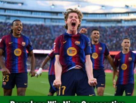 BARCELONA WIN NINE GAMES IN A ROW: IS ANYONE BRAVE ENOUGH TO STOP HANSI FLICK'S UNBEATABLE MACHINE?
