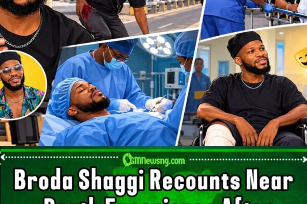 BRODA SHAGGI BREAK SILENCE: “I HEAR LOUD BANG, NA SO I REALISE SAY STRAY BULLET DON HIT ME” — COMEDIAN REVEAL NEAR-DEATH EXPERIENCE