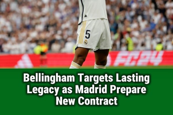 Jude Bellingham Set for New Five-Year Real Madrid Contract