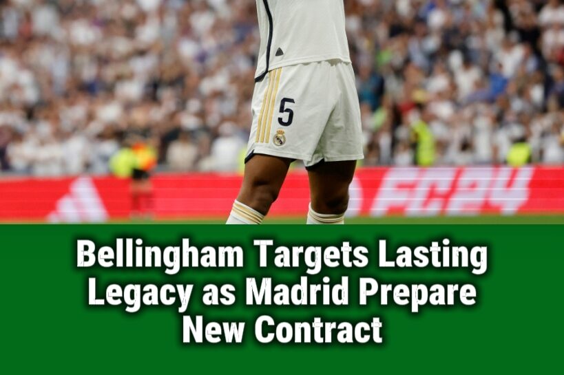 Jude Bellingham Set for New Five-Year Real Madrid Contract